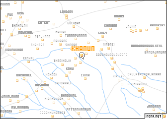 map of Khānūn