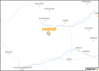 map of Khanur