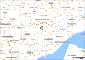 map of Khānwāh