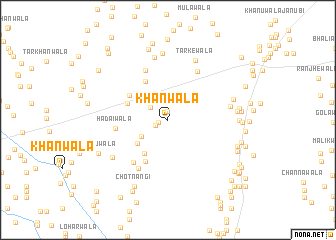 map of Khānwāla