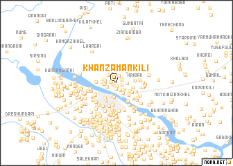 map of Khān Zamān Kili