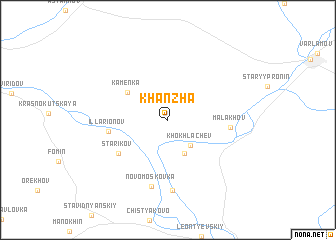 map of Khanzha