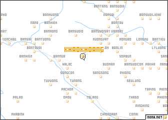 map of Khao Khoang