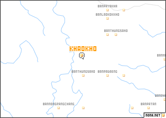 map of Khao Kho