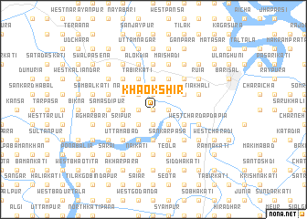 map of Khaokshir