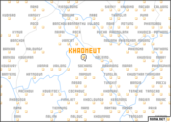 map of Khao Meut