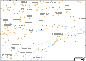map of Khaori