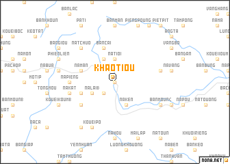 map of Khao Tiou