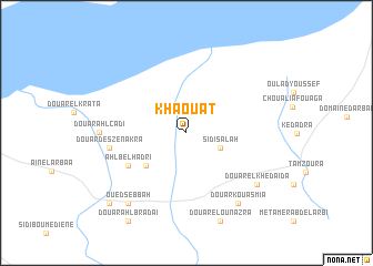 map of Khaouat
