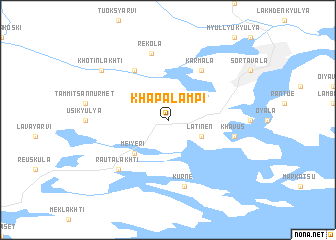 map of Khapalampi