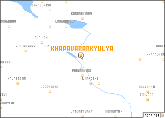 map of Khapavarankyulya