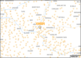 map of Khapi