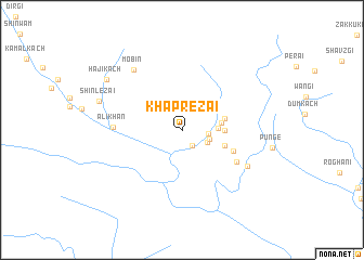 map of Khaprezai