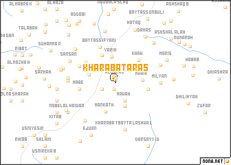 map of Kharābat ‘Arās