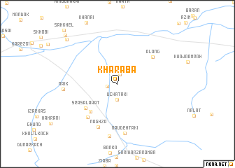 map of Kharāba