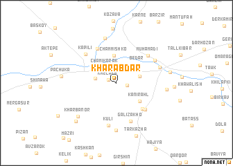 map of Kharāb Dār