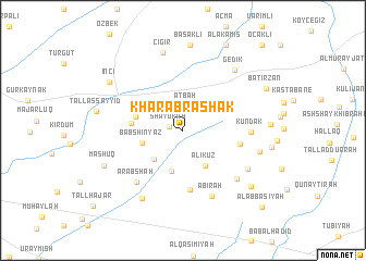 map of Kharāb Rashak