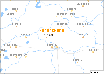map of Kharāchara