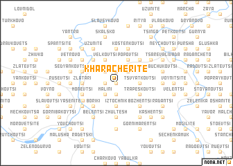 map of Kharacherite