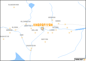 map of Kharafīyah