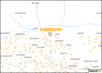 map of Khāragund