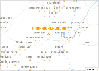 map of Kharāʼib al ‘Aqabah