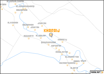 map of Kharāʼij