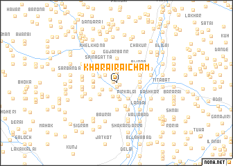 map of Kharairai Cham