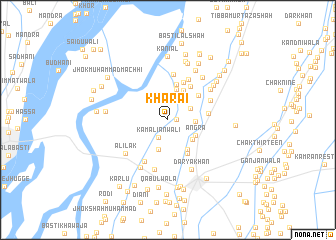 map of Kharāi