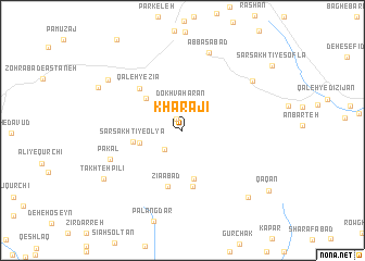 map of Kharājī