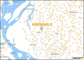 map of Khārakwāla