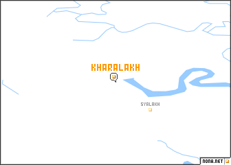 map of Kharalakh