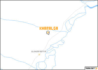 map of Kharalga