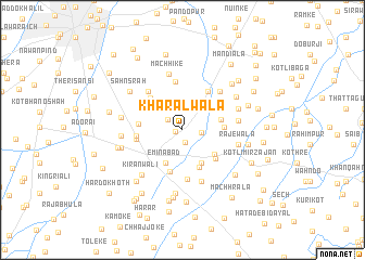 map of Kharalwāla