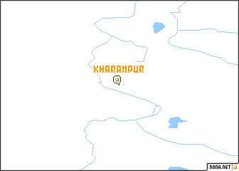 map of Kharampur