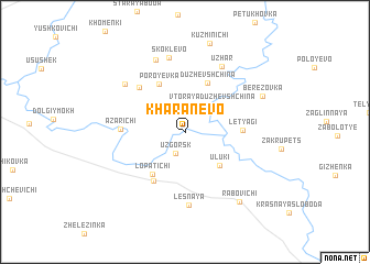 map of Kharanevo