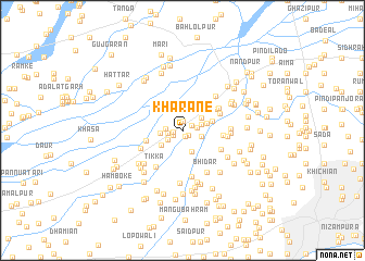 map of Kharane