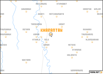 map of Kharantaw