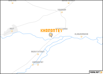 map of Kharantey