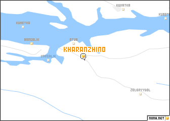 map of Kharanzhino