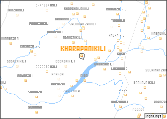 map of Kharāpāni Kili