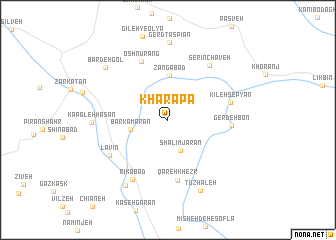 map of Kharāpā