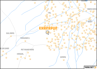 map of Khārapur