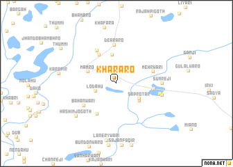 map of Khāraro