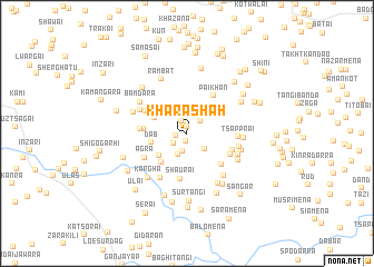 map of Khara Shāh