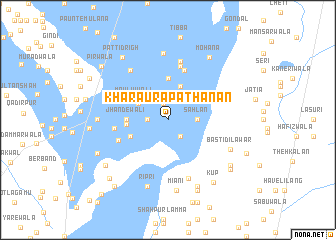 map of Kharaura Pathānān
