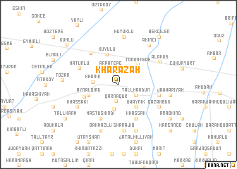 map of Kharāzah