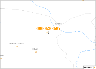 map of Kharazargay