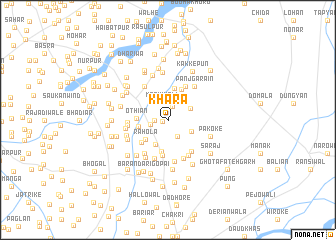 map of Khāra