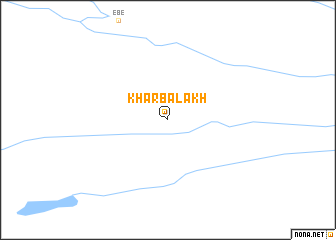 map of Kharbalakh